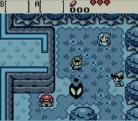 une photo d'Ã©cran de The Legend of Zelda - Oracle of Ages sur Nintendo Game Boy Color